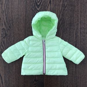Moncler Baby 3-6M Light Green Jacket